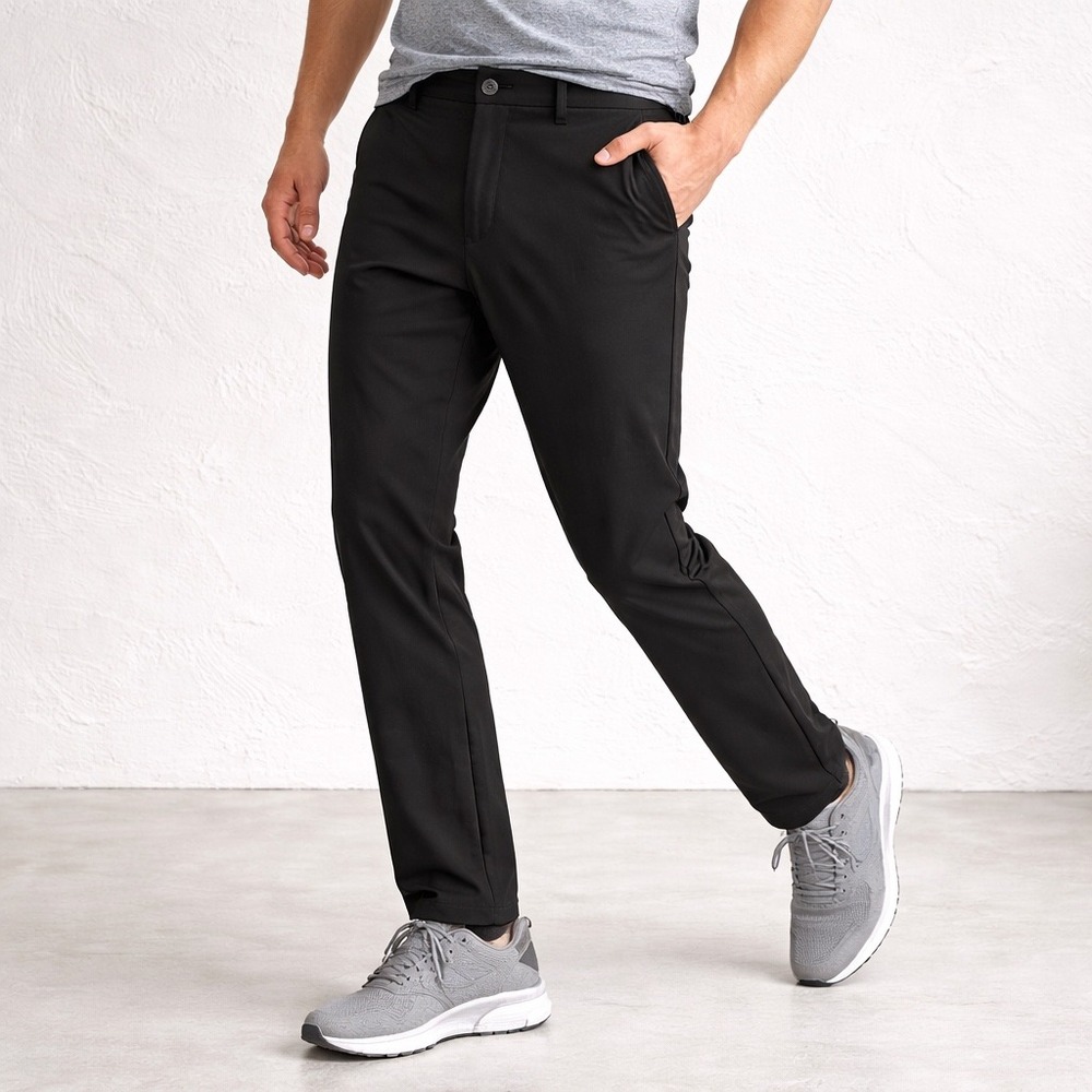 Old‎ Navy Active Built-In Flex Go-Dry Performance Pants Golf 30x32 Black NWT